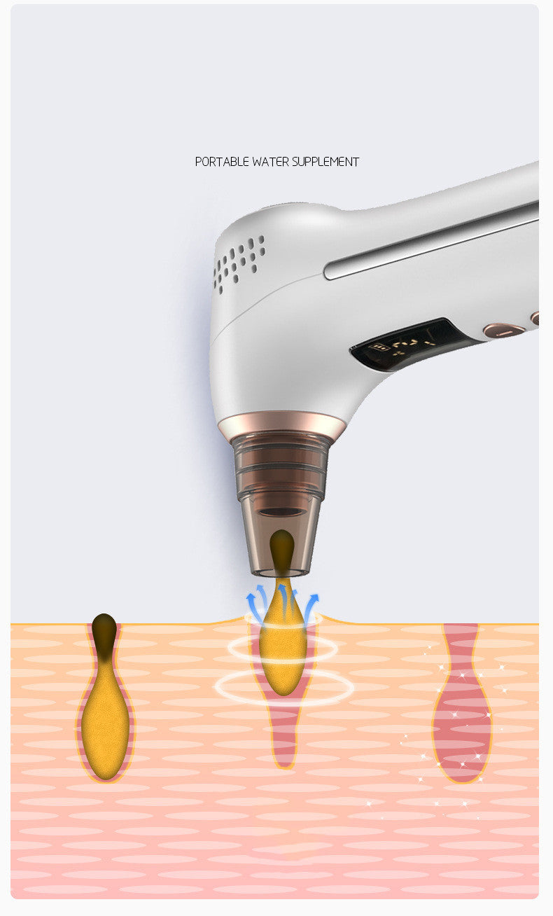 HKM-800787 Electric Blackhead and Acne Cleansing Instrument for Facial Rejuvenation and Skin Care