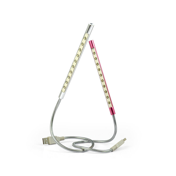 KTX-898707 Aluminum LED Notebook Keyboard Night Light with Adjustable Brightness