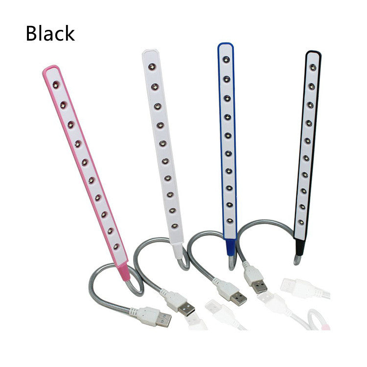 KTX-898707 Aluminum LED Notebook Keyboard Night Light with Adjustable Brightness