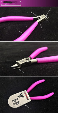 HKM-861011 Ultra-Thin Precision Cutting Pliers with Single Blade Nozzle