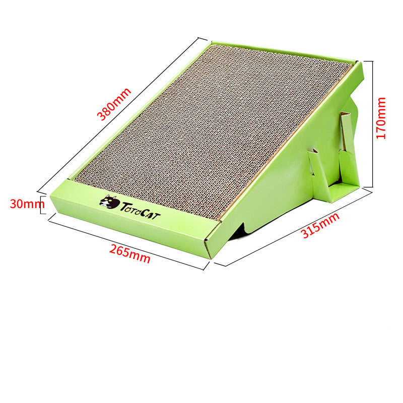 HKM-740115 Corrugated Paper Cat Scratcher Box for Engaging Feline Play