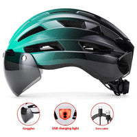 HKM-249939 Color Changing Magnetic Suction Cycling Goggles for Unisex Mountain and Highway Use