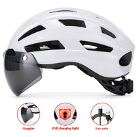 HKM-249939 Color Changing Magnetic Suction Cycling Goggles for Unisex Mountain and Highway Use