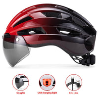 HKM-249939 Color Changing Magnetic Suction Cycling Goggles for Unisex Mountain and Highway Use