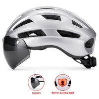 HKM-249939 Color Changing Magnetic Suction Cycling Goggles for Unisex Mountain and Highway Use