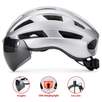 HKM-249939 Color Changing Magnetic Suction Cycling Goggles for Unisex Mountain and Highway Use