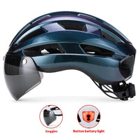 HKM-249939 Color Changing Magnetic Suction Cycling Goggles for Unisex Mountain and Highway Use