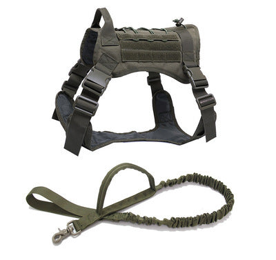 HKM-943187 Tactical Outdoor Pet Vest - Breathable Nylon Design for Comfort and Durability