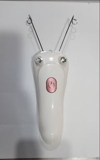 HKM-734099 Electric Facial Hair Remover for Women - Compact Epilator with Cotton Thread and Ergonomic Design
