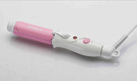 HKM-480915 Ceramic Tourmaline Hair Curler for Dry and Wet Hair, 21mm-30mm Diameter, Adjustable Temperature