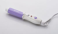 HKM-480915 Ceramic Tourmaline Hair Curler for Dry and Wet Hair, 21mm-30mm Diameter, Adjustable Temperature