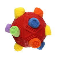 HKM-594259 Hollow-out Bite-resistant Toy Ball for Dogs - Available in Multiple Colors