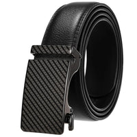 HKM-038035 Personalized Leather Cowhide Belt for Men with Adjustable Buckle