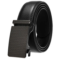 HKM-038035 Personalized Leather Cowhide Belt for Men with Adjustable Buckle