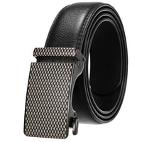 HKM-038035 Personalized Leather Cowhide Belt for Men with Adjustable Buckle