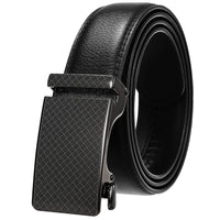 HKM-038035 Personalized Leather Cowhide Belt for Men with Adjustable Buckle