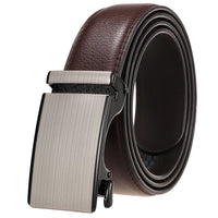HKM-038035 Personalized Leather Cowhide Belt for Men with Adjustable Buckle