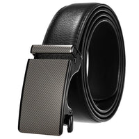 HKM-038035 Personalized Leather Cowhide Belt for Men with Adjustable Buckle