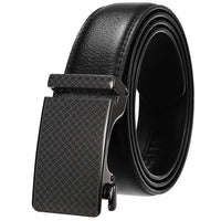 HKM-038035 Personalized Leather Cowhide Belt for Men with Adjustable Buckle