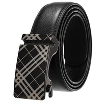 HKM-038035 Personalized Leather Cowhide Belt for Men with Adjustable Buckle