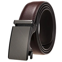 HKM-038035 Personalized Leather Cowhide Belt for Men with Adjustable Buckle