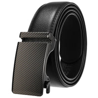 HKM-038035 Personalized Leather Cowhide Belt for Men with Adjustable Buckle