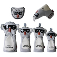 HKM-569555 Cute Koala Cartoon Golf Club Head Cover for Stylish Protection