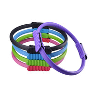 HKM-308243 Yoga Pilates Ring with Versatile Gym Bag - Perfect for Home and Studio Workouts