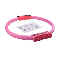 HKM-308243 Yoga Pilates Ring with Versatile Gym Bag - Perfect for Home and Studio Workouts