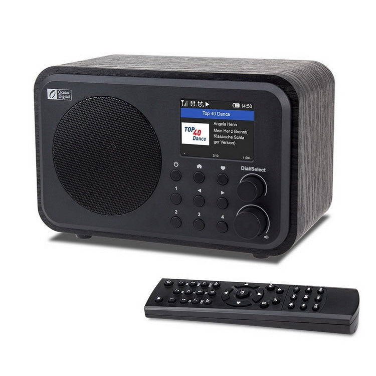 KTX-289939 Compact Wi-Fi Audio Receiver with Bluetooth and Built-in Battery