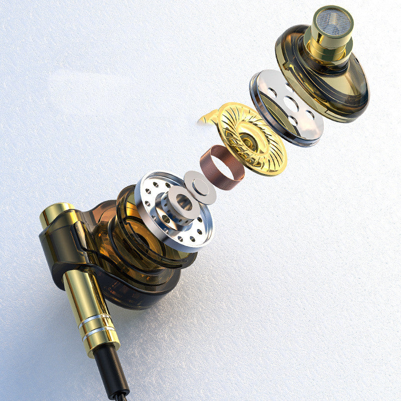 KTX-277075 Heavy Bass In-Ear Headphones with Microphone for Mobile Phones