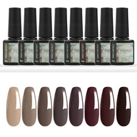 HKM-975571 8-Piece Gel Nail Polish Set for Creative Nail Art Applications
