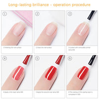 HKM-975571 8-Piece Gel Nail Polish Set for Creative Nail Art Applications