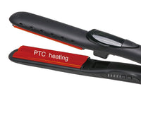 HKM-418451 Tourmaline Ceramic Steam Hair Straightener with Dual-Use Atomizing Feature for Wet and Dry Hair