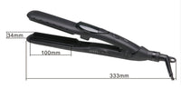 HKM-418451 Tourmaline Ceramic Steam Hair Straightener with Dual-Use Atomizing Feature for Wet and Dry Hair