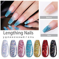 HKM-039955 Nail Extension Gel Kit - 15ml with UV/LED Curing for Durable Nails
