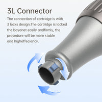 HKM-548371 Wireless Electric Microneedle Pen for Hydration, Freckle and Wrinkle Removal - USB Powered