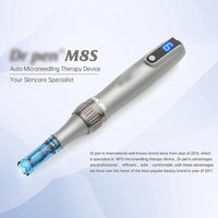 HKM-548371 Wireless Electric Microneedle Pen for Hydration, Freckle and Wrinkle Removal - USB Powered