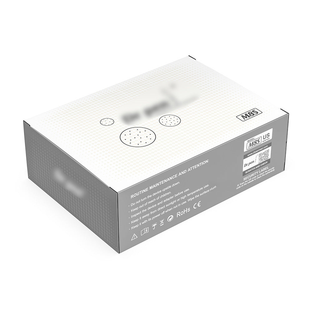HKM-548371 Wireless Electric Microneedle Pen for Hydration, Freckle and Wrinkle Removal - USB Powered