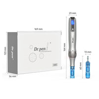 HKM-548371 Wireless Electric Microneedle Pen for Hydration, Freckle and Wrinkle Removal - USB Powered