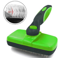 HKM-899091 Self-Cleaning Slicker Brush for Dogs and Cats - Stainless Steel and Heat-Resistant Design