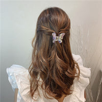 HKM-913427 Colorful Butterfly Hair Clip for Women - Fashion Bowknot Design in Various Shades