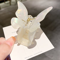 HKM-913427 Colorful Butterfly Hair Clip for Women - Fashion Bowknot Design in Various Shades