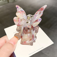 HKM-913427 Colorful Butterfly Hair Clip for Women - Fashion Bowknot Design in Various Shades
