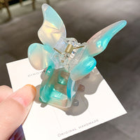 HKM-913427 Colorful Butterfly Hair Clip for Women - Fashion Bowknot Design in Various Shades