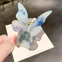 HKM-913427 Colorful Butterfly Hair Clip for Women - Fashion Bowknot Design in Various Shades