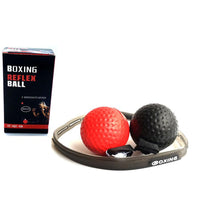 HKM-756947 Silicone Headband and PU Foam Boxing Training Ball for Enhanced Coordination and Reflexes
