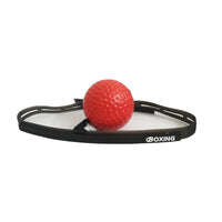 HKM-756947 Silicone Headband and PU Foam Boxing Training Ball for Enhanced Coordination and Reflexes