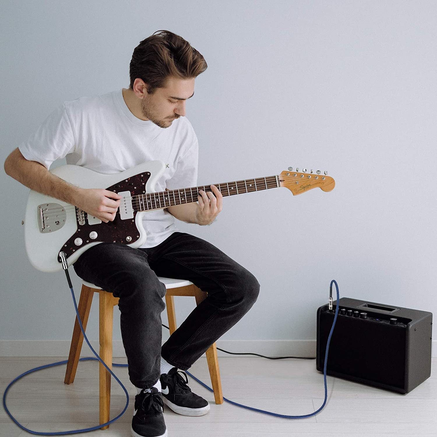 KTX-628627 Dual Channel 6.35mm Audio Cable for Amplifiers and Speakers, Various Lengths Available