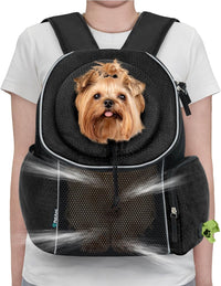 HKM-693203 Portable Breathable Dog Backpack Carrier for Travel and Outdoor Activities